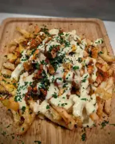 Cheesy Loaded Chicken peri peri Fries